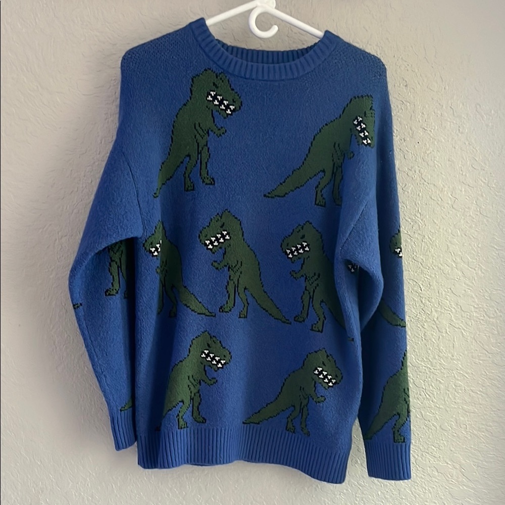 T Rex Dinosaur Sweater NWOT size small